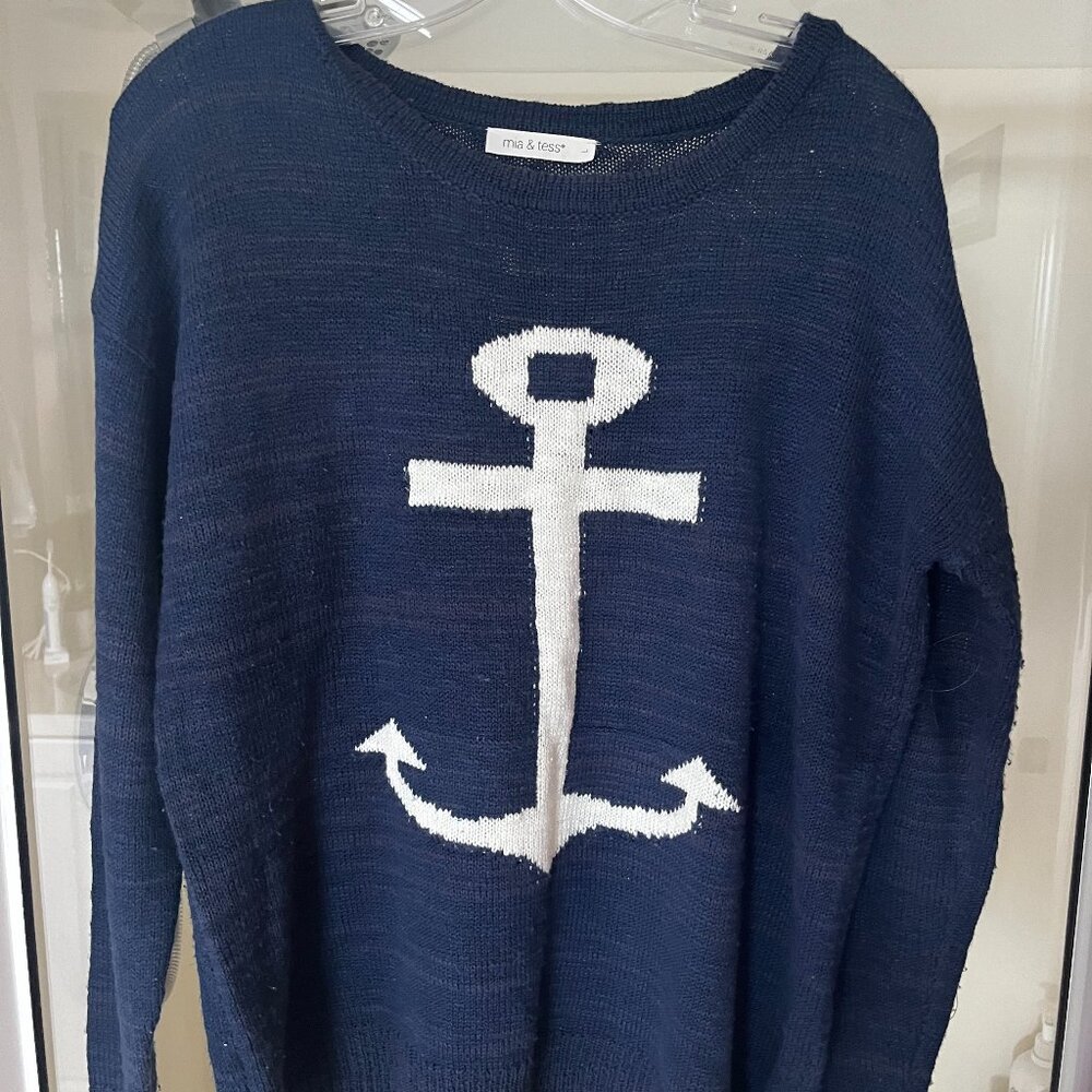 Anchor Beach Sweater - Mia & Tess